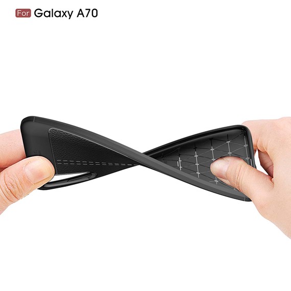 Samsung Galaxy A70 Kılıf CaseUp Niss Silikon Lacivert 5